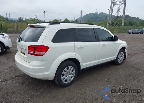2018 Dodge Journey Se из США, поврежденный, VIN 3C4PDCAB5JT302599
